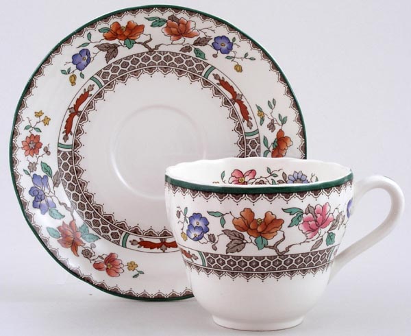 Teacup and Saucer c1980s to 1990s